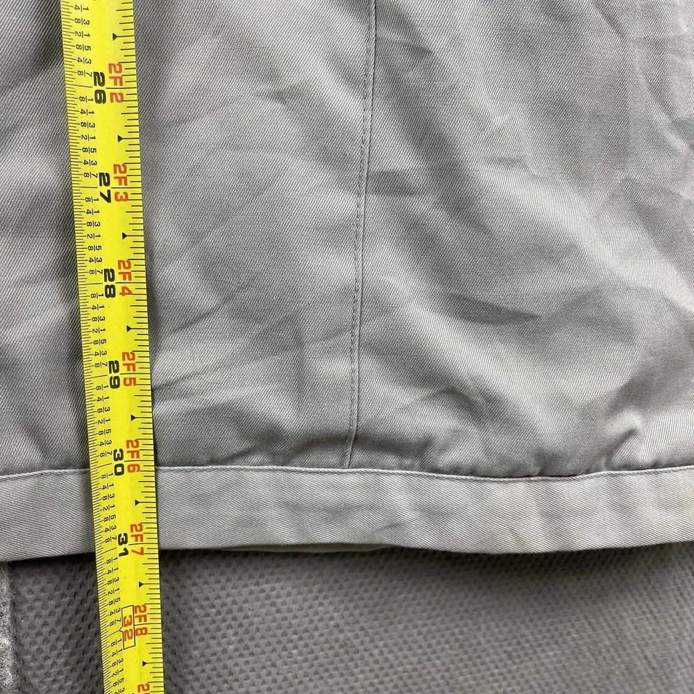 Vintage‎ Mod Maid Jacket Womens Medium Fleece Lined Y2K Long Coat Gray Full Zip